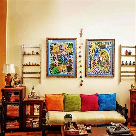 India is historically famous for its beautifully made fabrics. 14+ Amazing Living Room Designs Indian Style, Interior and ...