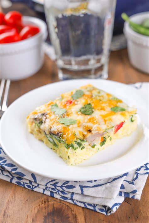 .meal or supper, hahaha just boil egg noodles, egg, veggie and use the wonton that you have wrap earlier and freeze (see my wonton soup recipe). Easy Vegetable Egg Bake - A Kitchen Addiction