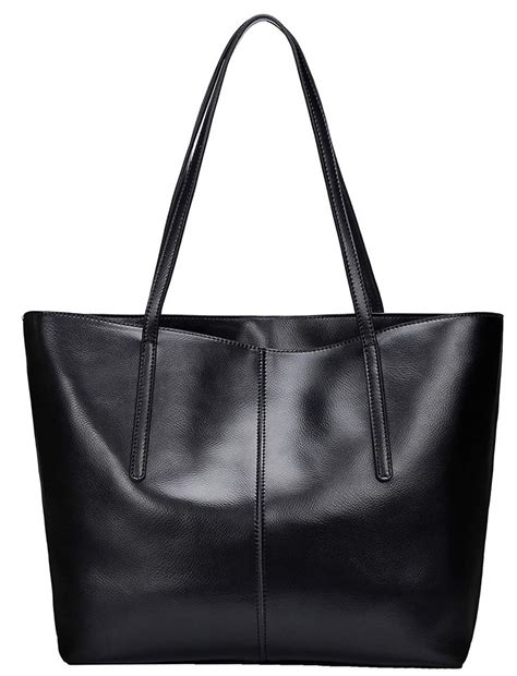 Covelin Womens Handbag Genuine Leather Tote Shoulder Bags Soft Hot