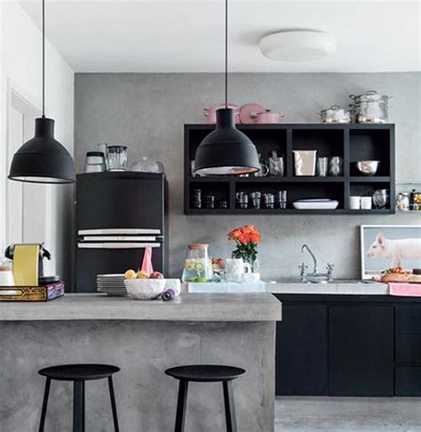 desain dapur minimalis inspiratif ala cafe gambar rumah
