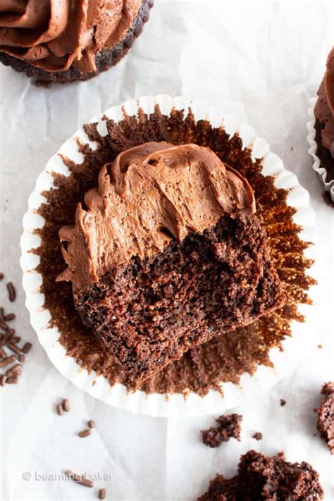 Vegan Gluten Free Chocolate Cupcakes Gf Dairy Free Healthy Refined