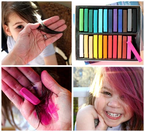 How To Dye Hair With Chalk Pastels