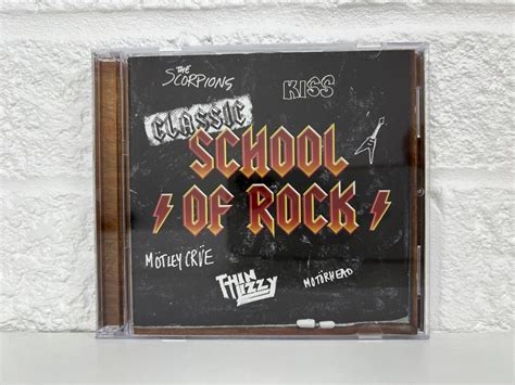 Classic School Of Rock Cd Collection Album Genre Hard Rock Etsy