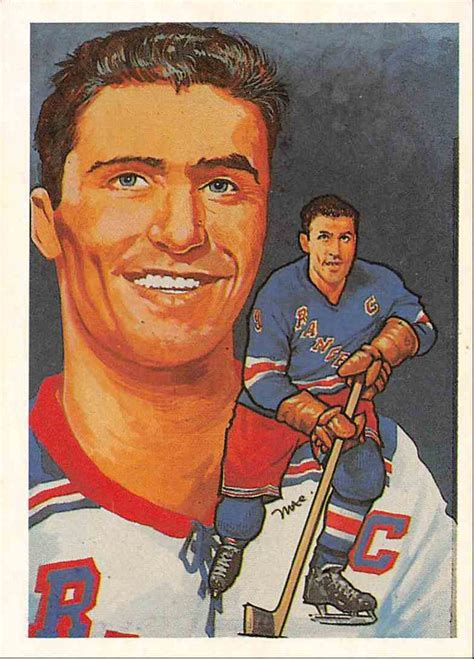 1982 83 Hall Of Fame Andy Bathgate New York Rangers 215 Ebay