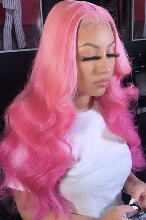 45 Amazing Middle Part Sew In Hairstyles Curly Girl Swag Pink Hair