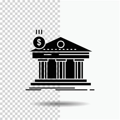 Architecture Bank Banking Building Federal Glyph Icon On