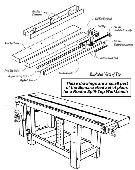 The following bench is an inexpensive version of the roubo workbenches shown in the workbench book by scott landis1. Roubo Workbench Solutions