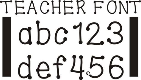 Teach Junkie42 Free Fonts For Teachers Teach Junkie Teacher