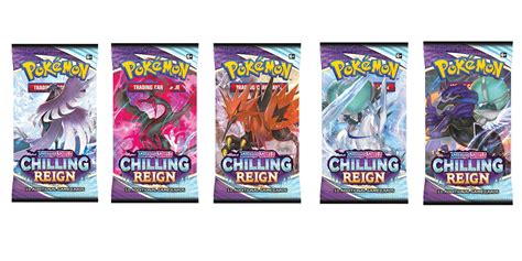 Pokémon Tcg Announces Sword And Shield Chilling Reign Products