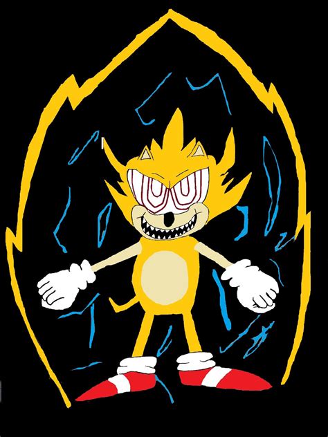 Evil Super Sonic Sonic The Comic By Thebluebritblur On Deviantart