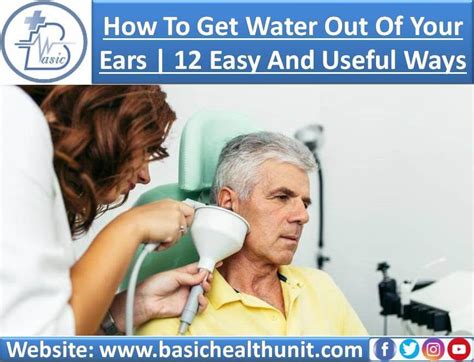 How To Get Water Out Of Your Ears 12 Easy Ways