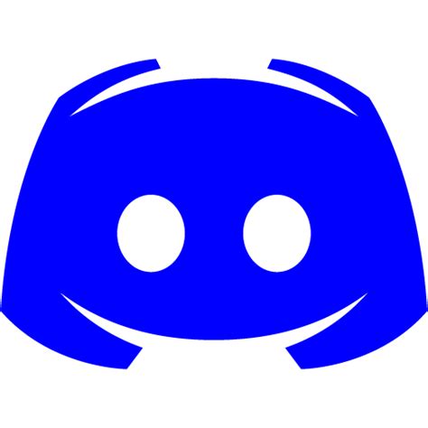 Blue Discord 2 Icon Free Blue Site Logo Icons
