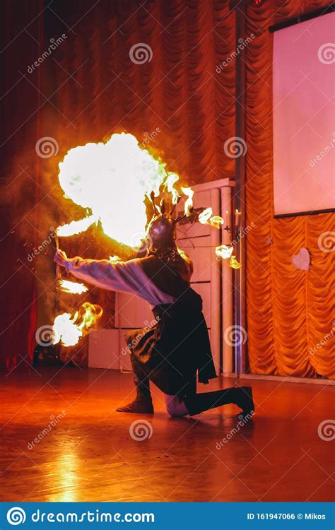Fire Show Performance Editorial Photo Image Of Ignite 161947066