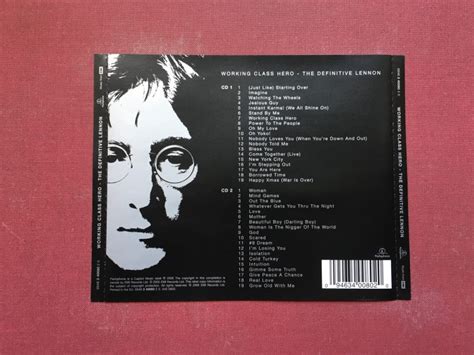 John Lennon WoRKiNG CLASS HERo The Definitive Lennon2CD Kupindo Com