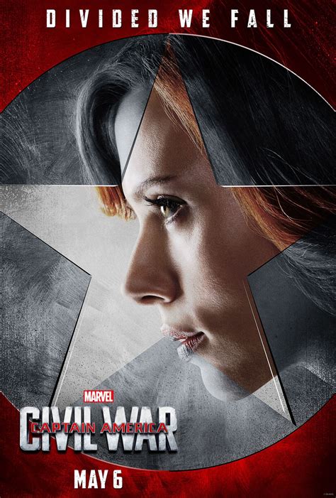 Scarlett Johansson Captain America Civil War Promotional Posters And Stills • Celebmafia