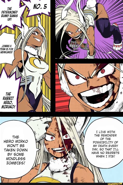 Miruko Manga Wallpaper Lighter Version The Determined Bunny Banks Up I Joining A Team Is For