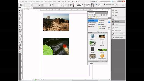 Simple shortcut to replace an image in InDesign - YouTube