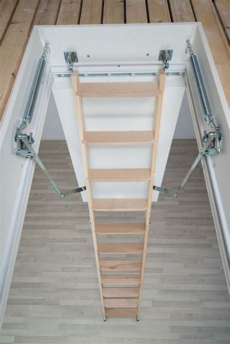 Dolle Clickfix 76 Timber Folding Loft Ladder 1150 X 550mm Loft