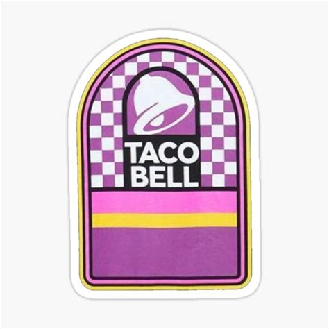 Taco Bell Stickers Redbubble