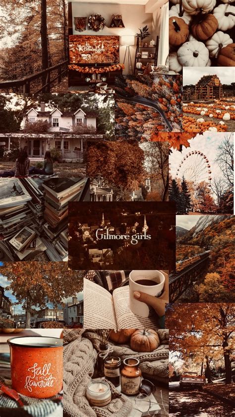 Autumn Moodboard Wallpapers Wallpaper Cave