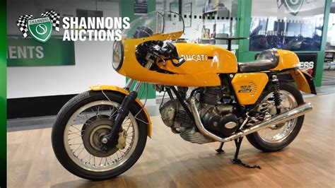 1974 Ducati 750 Sport Motorcycle 2020 Shannons Spring Timed Online