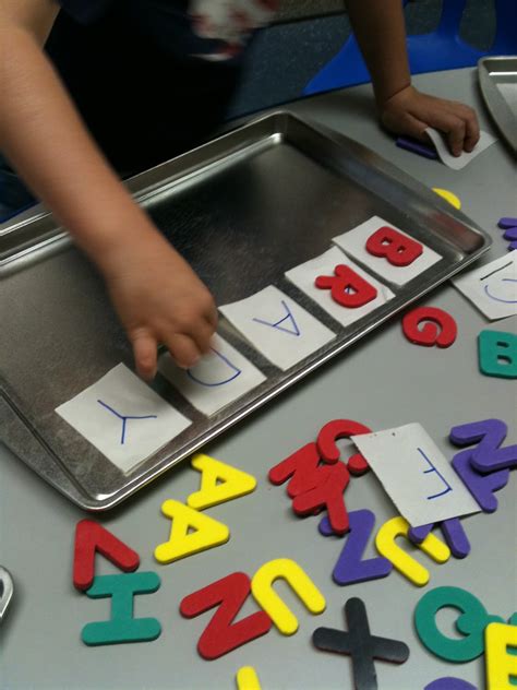 More Than Abcs And 123s Magnetic Trays Letter Matching