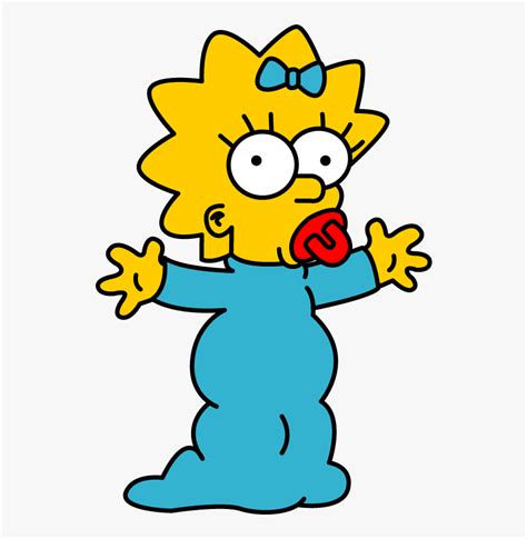 Maggie Simpson Background Maggie Simpson Hd Png Download