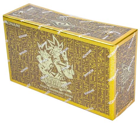 Konami Yu Gi Oh Yugis Legendary Decks Box Da Card World