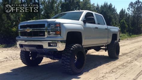 Wheel Offset 2014 Chevrolet Silverado 1500 Super Aggressive 3