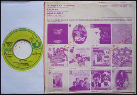 Демирчяна there once was a woman, a strange kind of woman the kind that gets written down in history. Totally Vinyl Records || Deep Purple - Strange kind of ...