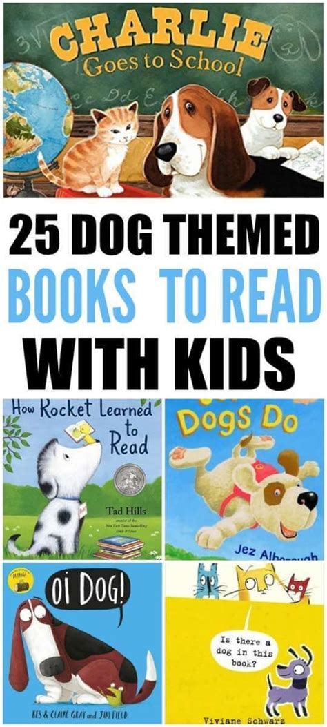 25 Dog Themed Books To Read With Kids