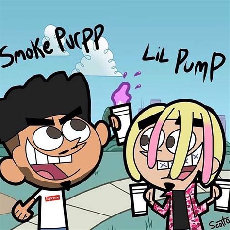 Smoke Purpp X Lil Pump Dope Cartoons Dope Cartoon Art Trippie Redd