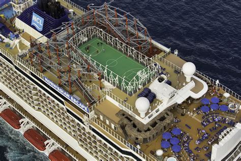 Norwegian Escape Cruise Ship Outdoor Decks