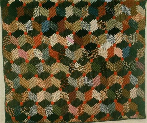 Barbara Brackmans Material Culture Quilts Pineapple Quilt Tumbling