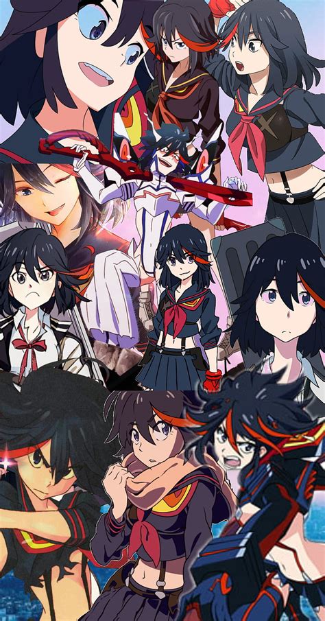 Kill La Kill Guts And Ryuko Matoi Satsuki Ryuko Guts Kill La Kill HD Wallpaper Peakpx