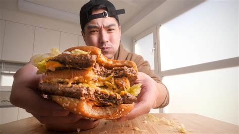 Big Mac With Quarter Pounder Patties Youtube