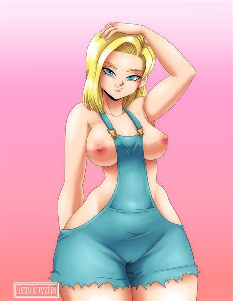 Rule 34 1girls Android 18 Avalewds Blonde Blonde Female Blonde Hair Blonde Hair Female Blue