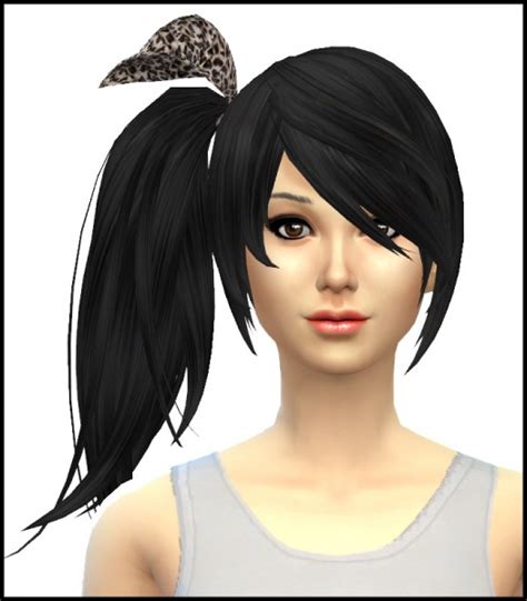 Sims 4 Ponytail Hair