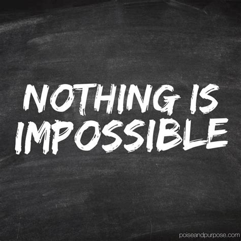 Nothing Is Impossible When You Believe In Yourself Out Foxmma