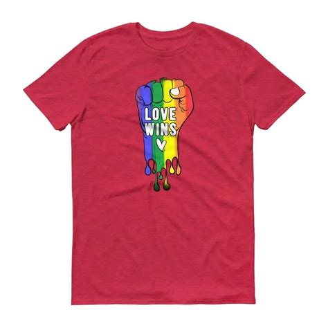 LOVE WINS Pride Tshirt LGBTQ TShirt Depot