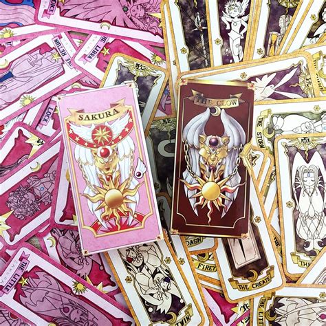 Set Anime Cardcaptor Sakura Clow Card Cosplay Prop KINOMOTO SAKURA Card Captor Sakura Cards