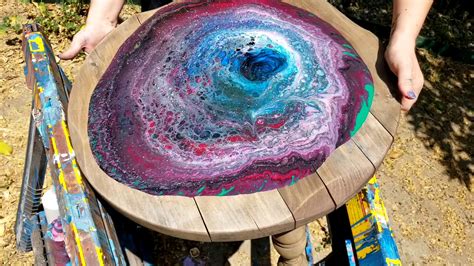 Top paint companies in europe. Acrylic Pour on a Table - Part 1 - YouTube