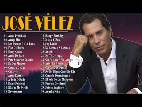 Jose Velez Exitos Las Mejores Canciones De Jose Velez Youtube