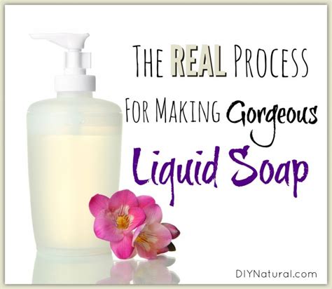 Read our awesome, easy to make at home recipes for diy soap and try them out today! How To Make Liquid Soap That is Natural and Amazing