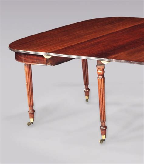 Fine Regency Period Mahogany Extending Dining Table For Sale At 1stdibs