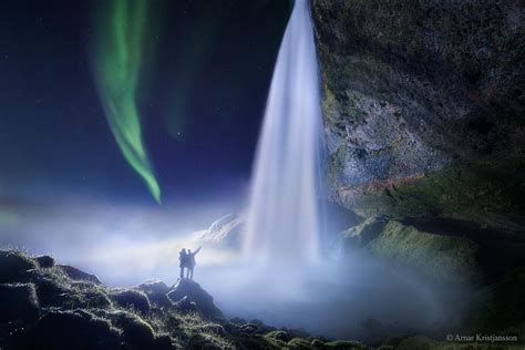 Lucid Dreaming Astronomy Pictures Waterfall Photo Iceland Waterfalls