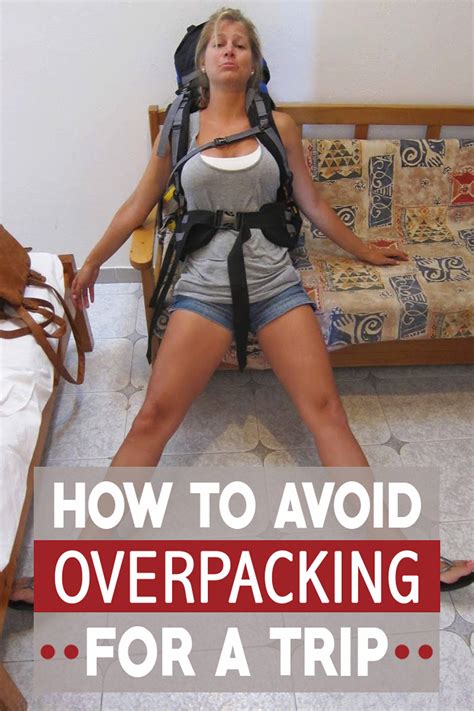 How To Avoid Overpacking For A Trip The Blonde Abroad