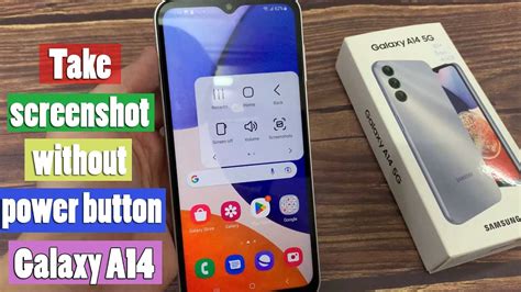 Samsung Galaxy A14 How To Take Screenshot Without Power Button