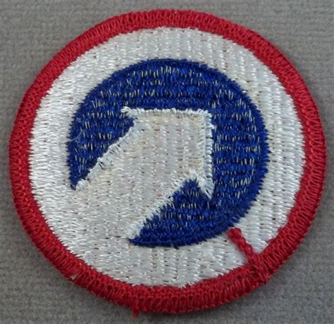 Us Army 1st Logistical Command Full Color Merrowed Edge Patch Nos