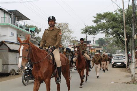 DGP Assam On Twitter RT Gpsinghips Mounted Police Patrol In Jorhat